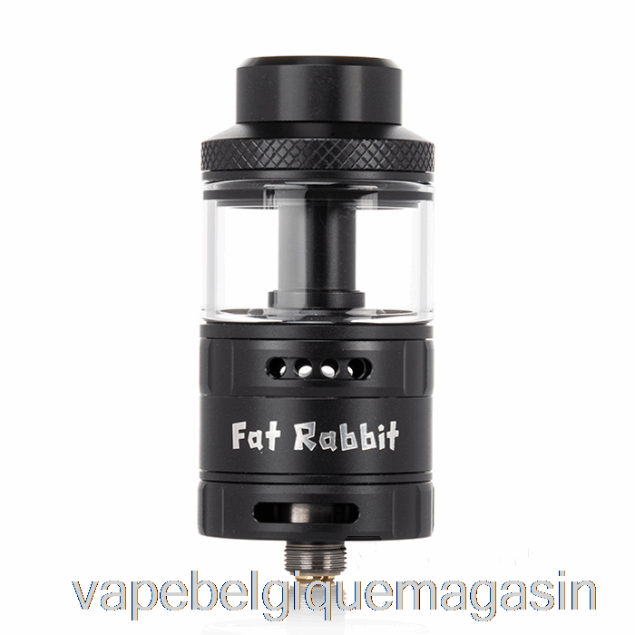 Vape Belgique Hellvape Fat Lapin Solo 25mm Rta Noir Mat